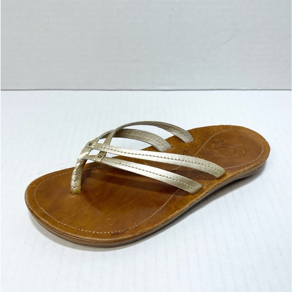Olukai 20245-FAFM Bubbly Sahara FlipFlop Thong Sandal Women’s Sz 5. - Picture 1 of 13